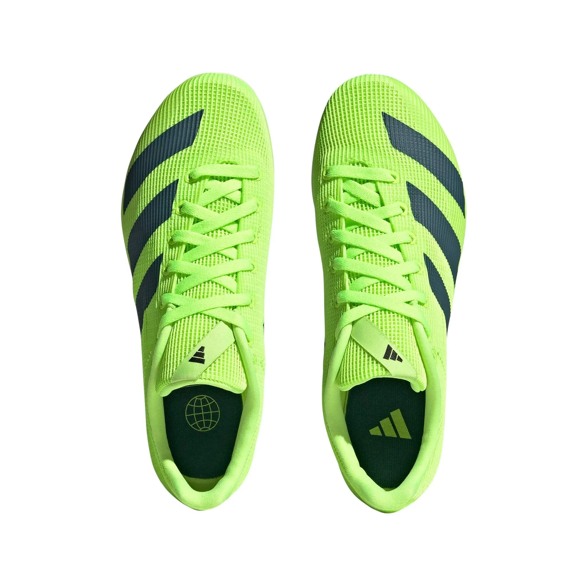 adidas | Junior-Unisex Allroundstar Running Spikes - Lucid Lemon