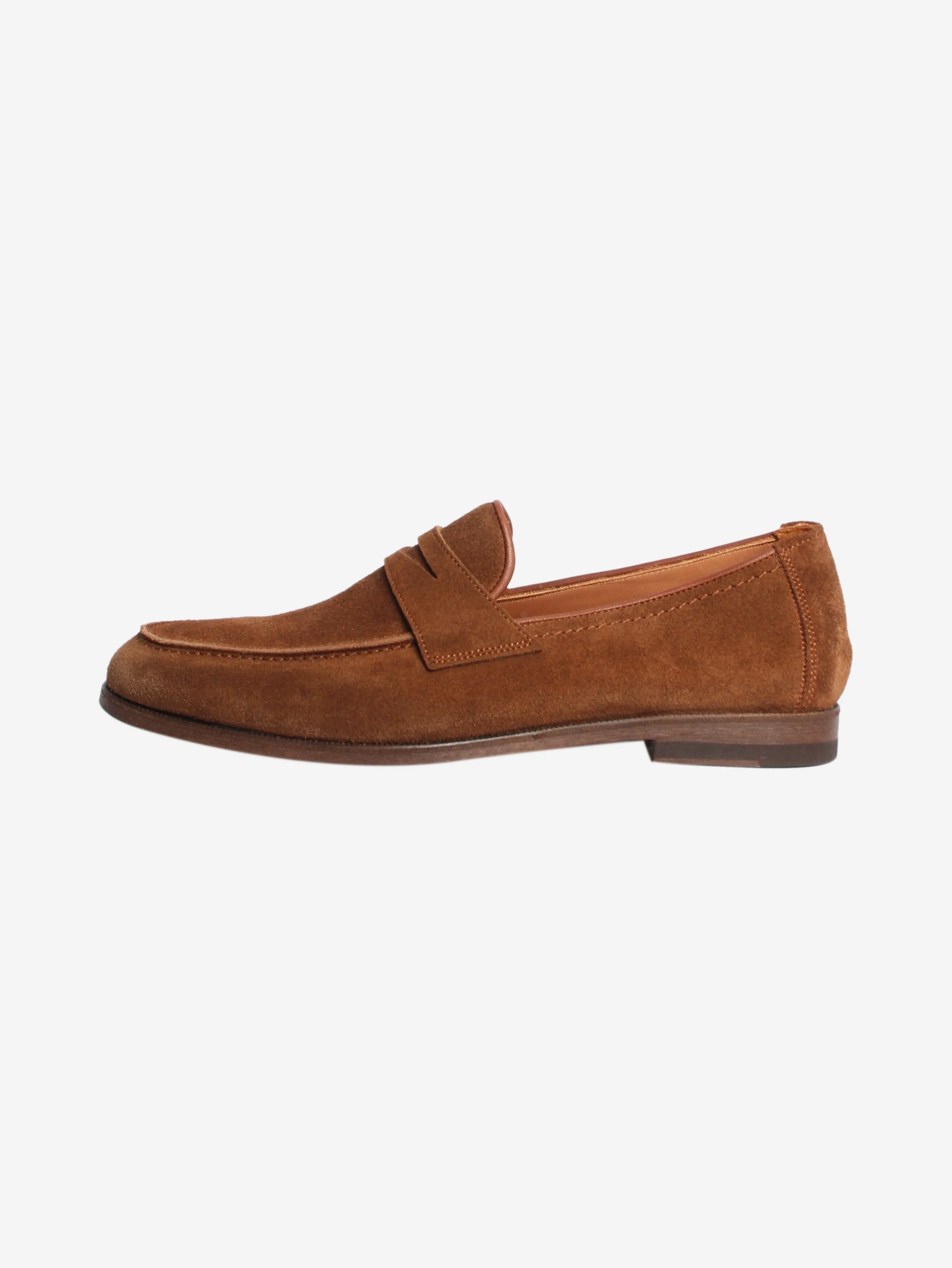 Anthology Brown suede loafers - size