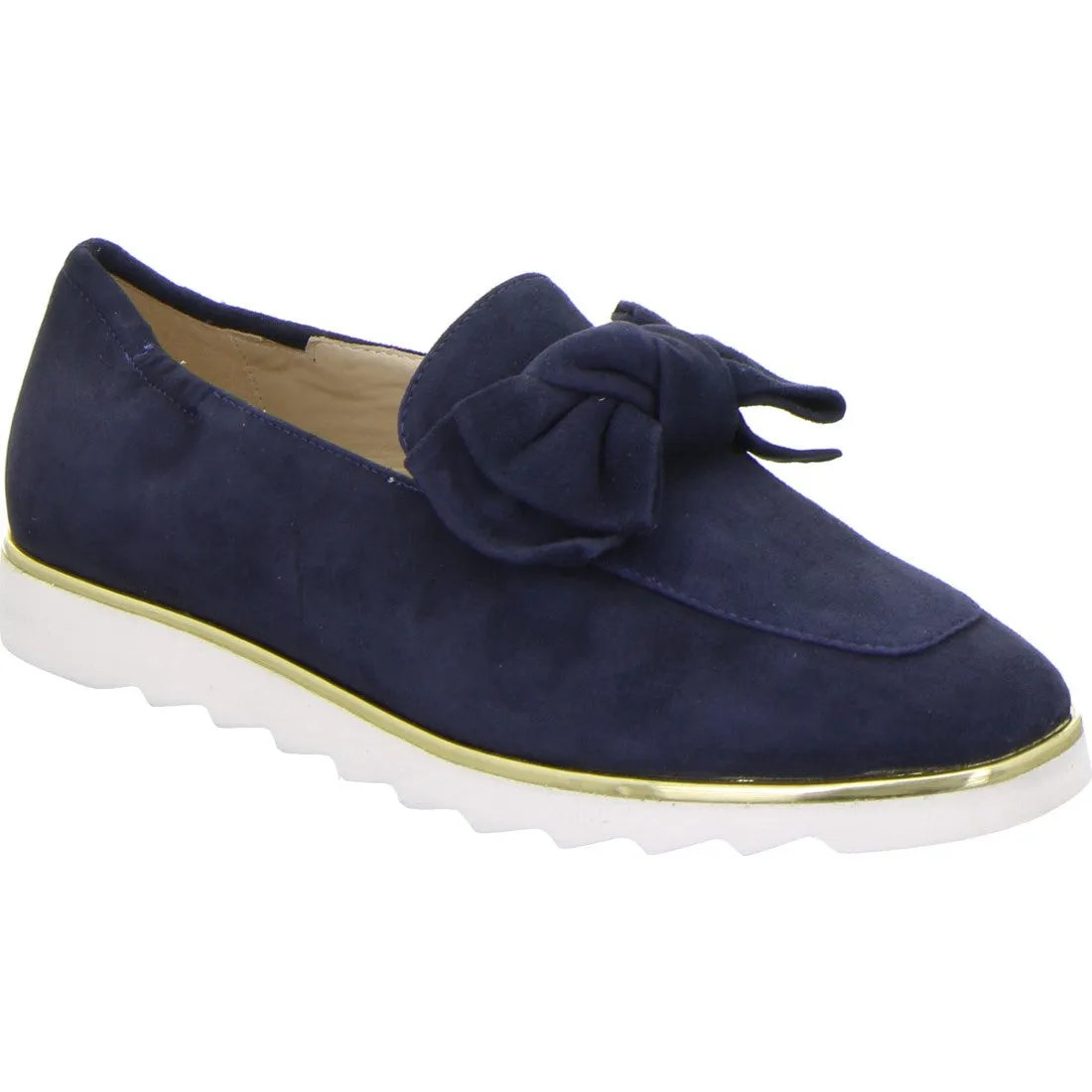 Ara Lillie Ladies Bow Trim Loafer