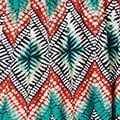 Aztec Print Smocked Detail Dress