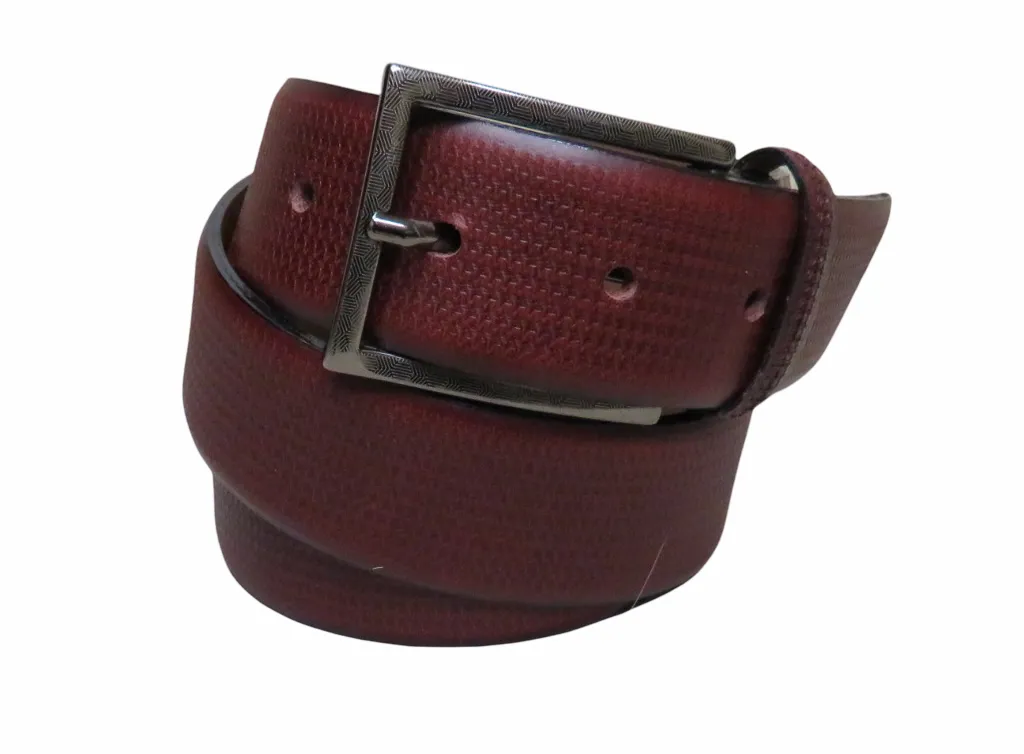 BENCH CRAFT BELT BURGANDY