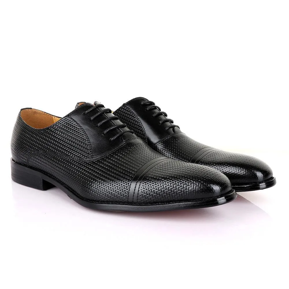 Berluti Formal Oxford Black Leather shoe