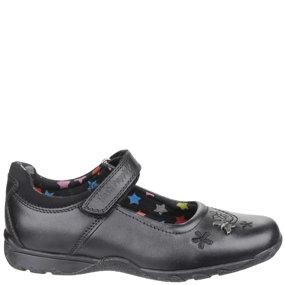 Black Clare Senior School Shoes