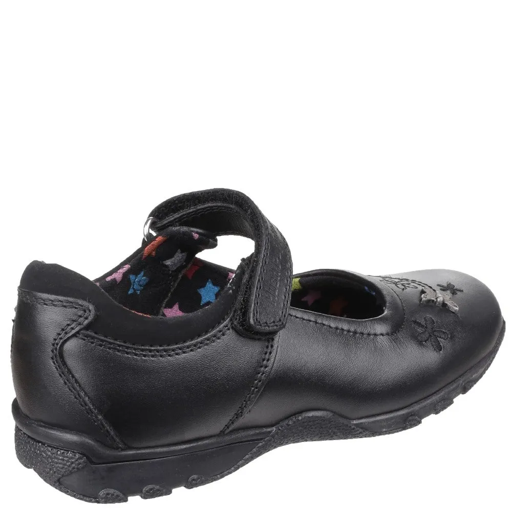 Black Clare Senior School Shoes