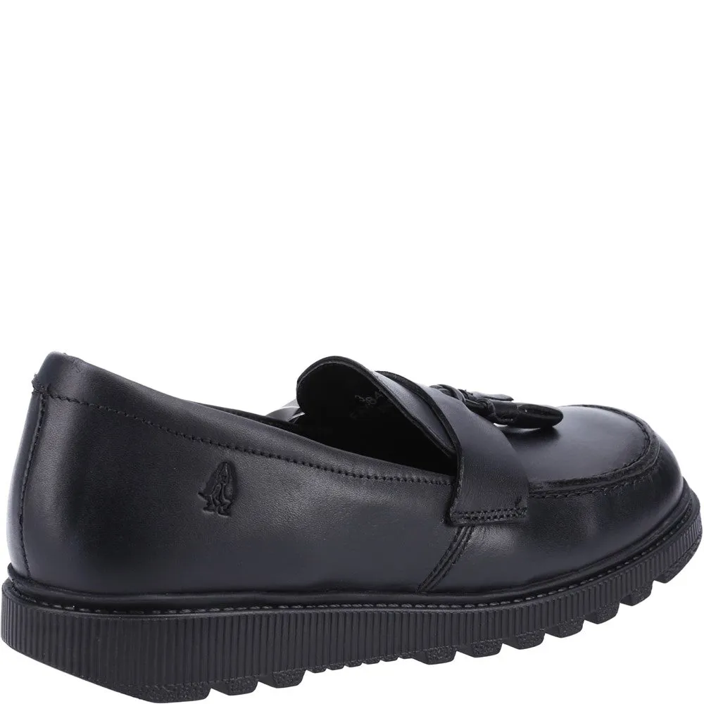 Black Faye Junior School Shoes