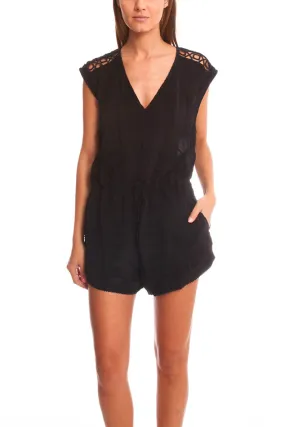 Black IRO Austin Romper