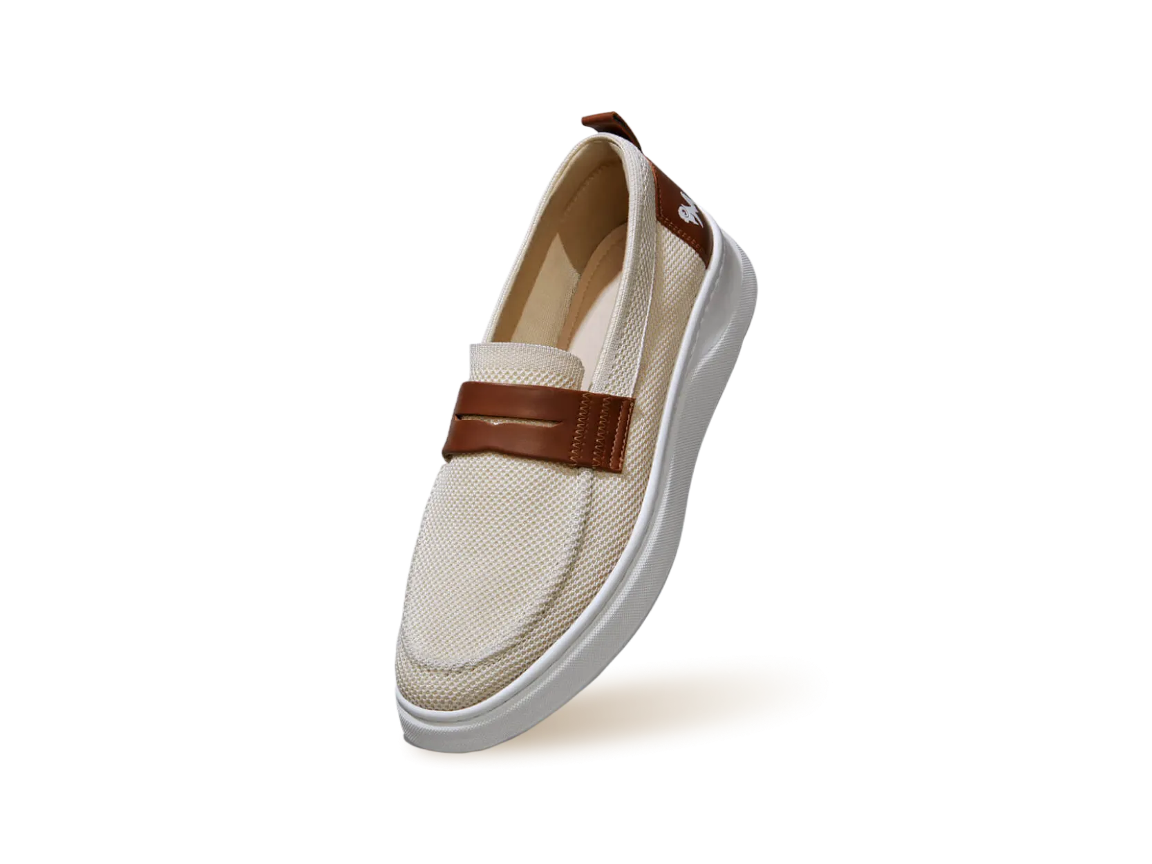 Brunch Loafers : Ivory/Tan