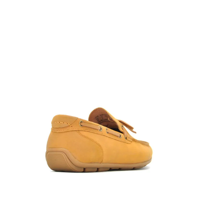 Claine Tie Men's Shoes - Cognac Nubuck