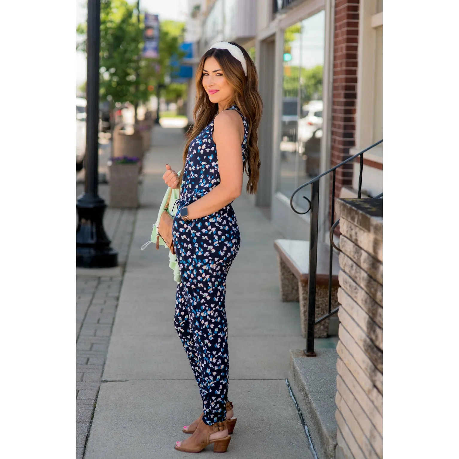 Confetti Tank Jumpsuit