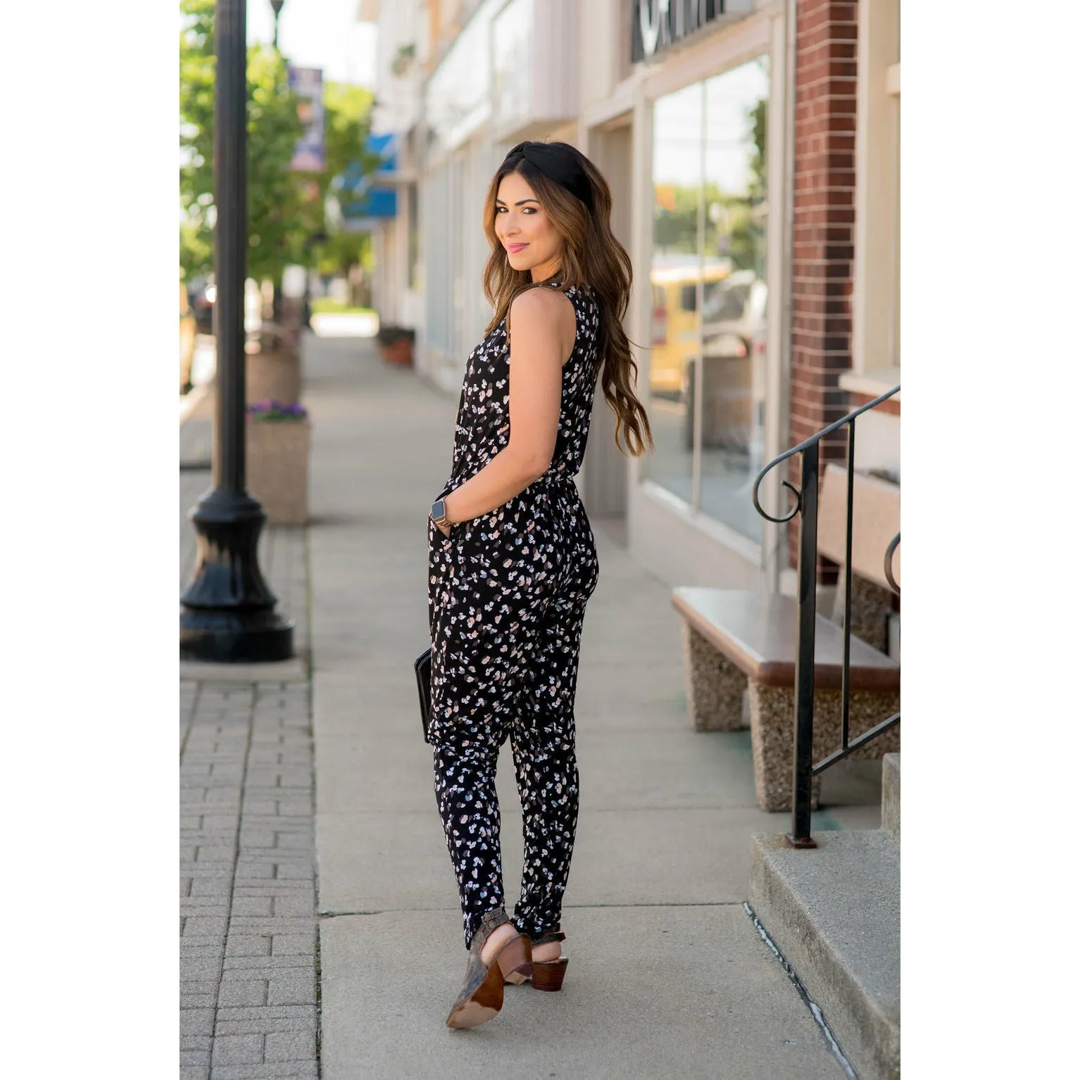 Confetti Tank Jumpsuit