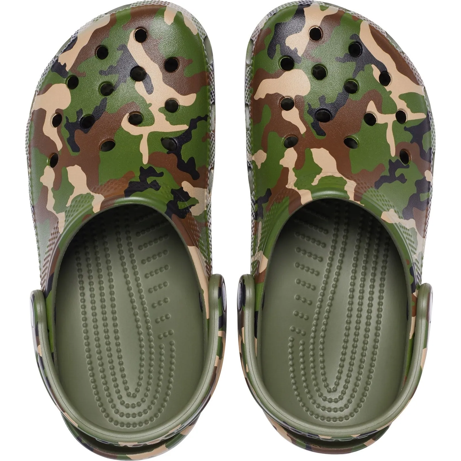 Crocs Classic Printed Camo Clogs