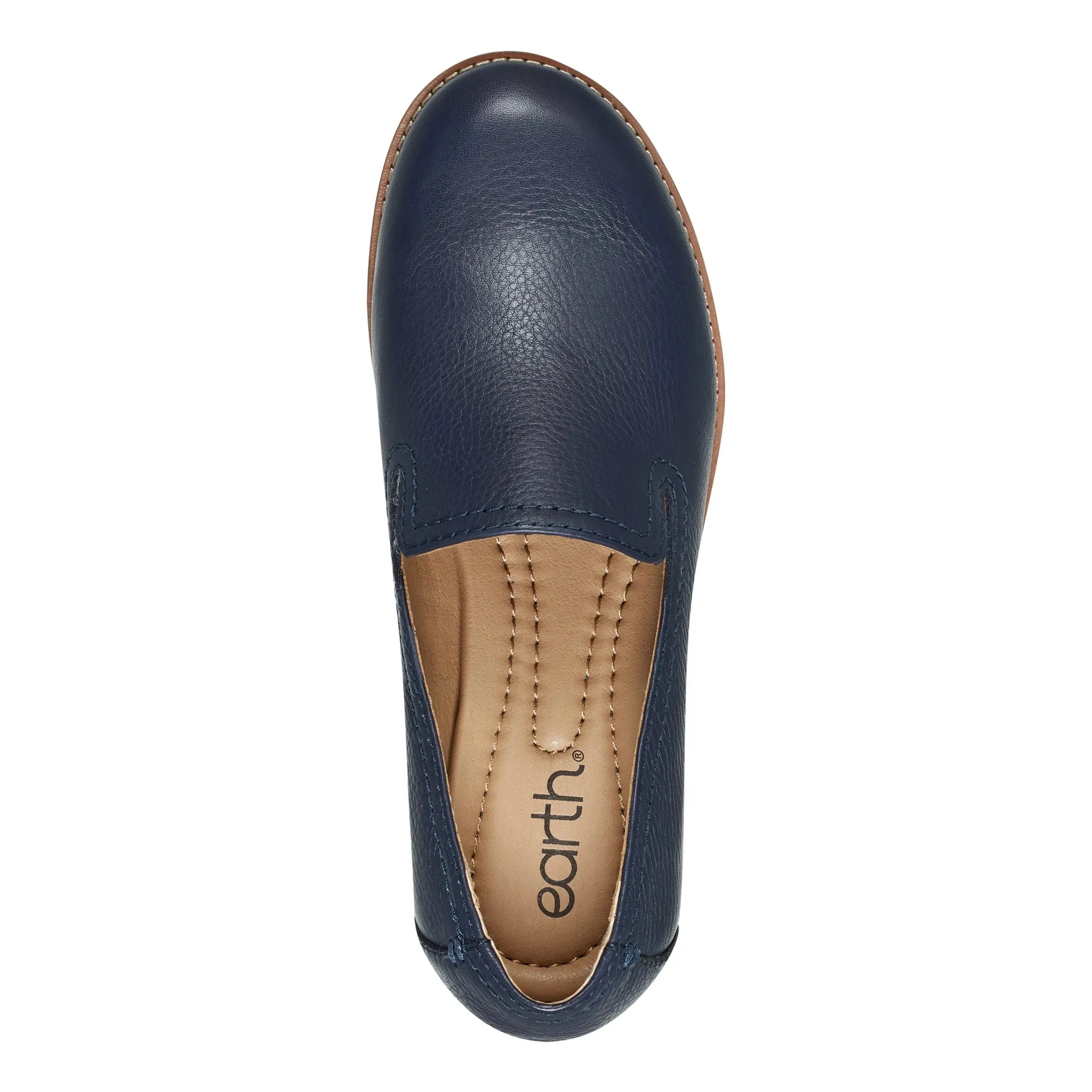 Edna Round Toe Casual Slip-on Flat Loafers