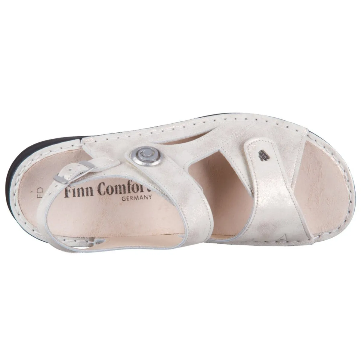 Finn Comfort Women's Denia Champagne Nuvola