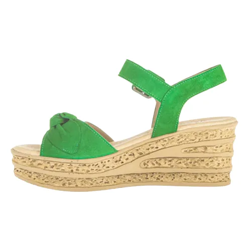 Gabor Ladies Wedge Sandals - 44.653.19 - Green