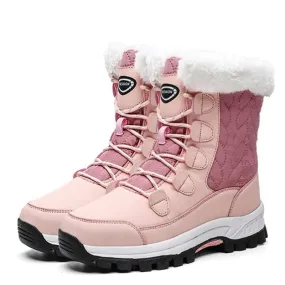 Groovywish Snow Boots Women Winter Keep Warm Water-proof Shoes