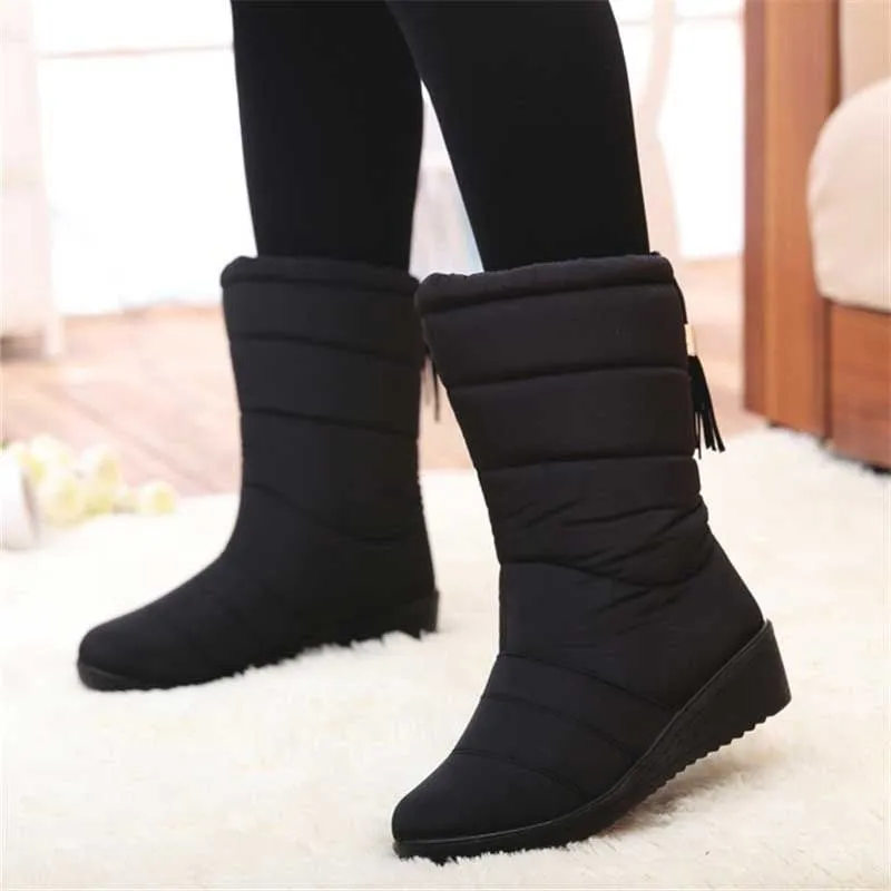 GRW Orthopedic Boots For Women Waterproof Warm AntiSlip Fur Lined Winter Boots