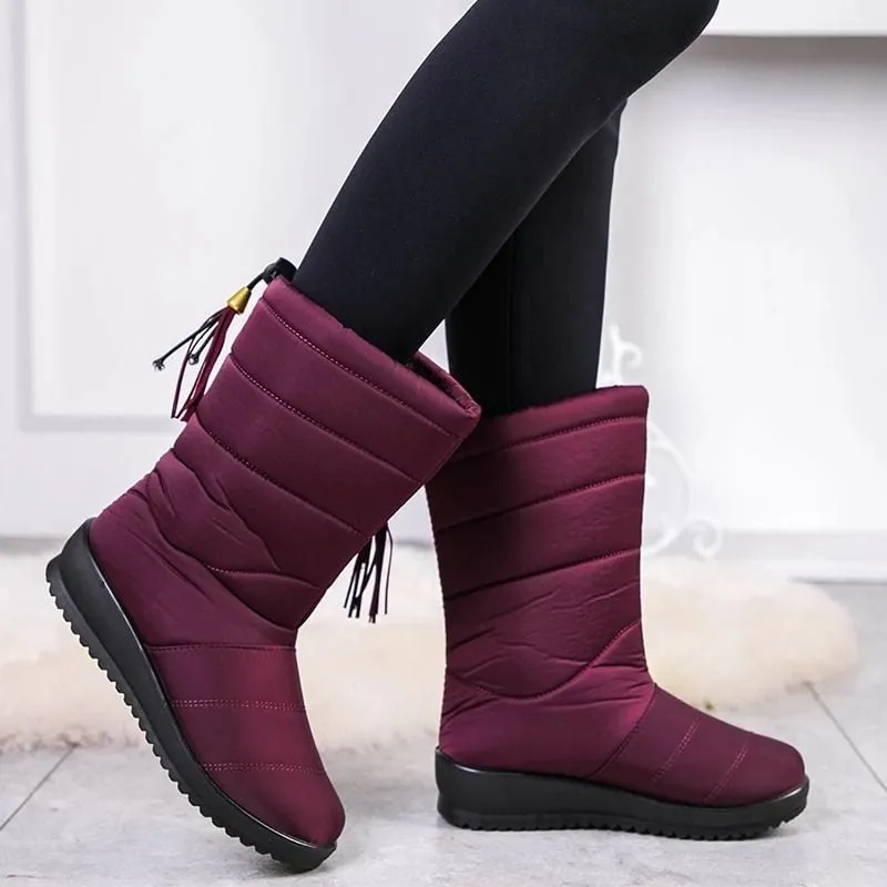 GRW Orthopedic Boots For Women Waterproof Warm AntiSlip Fur Lined Winter Boots