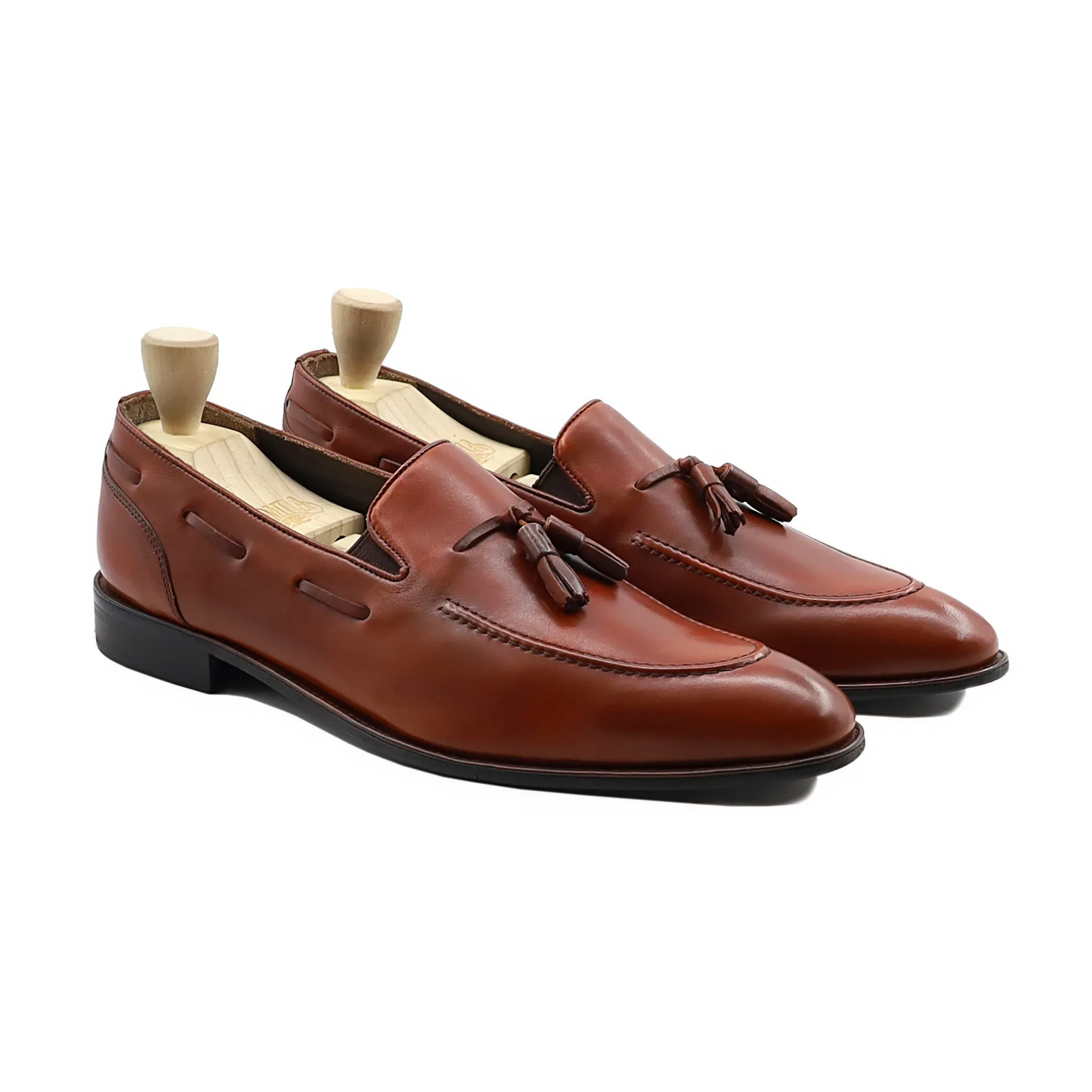 Horizon - Men's Light Brown Calf Leather Loafer