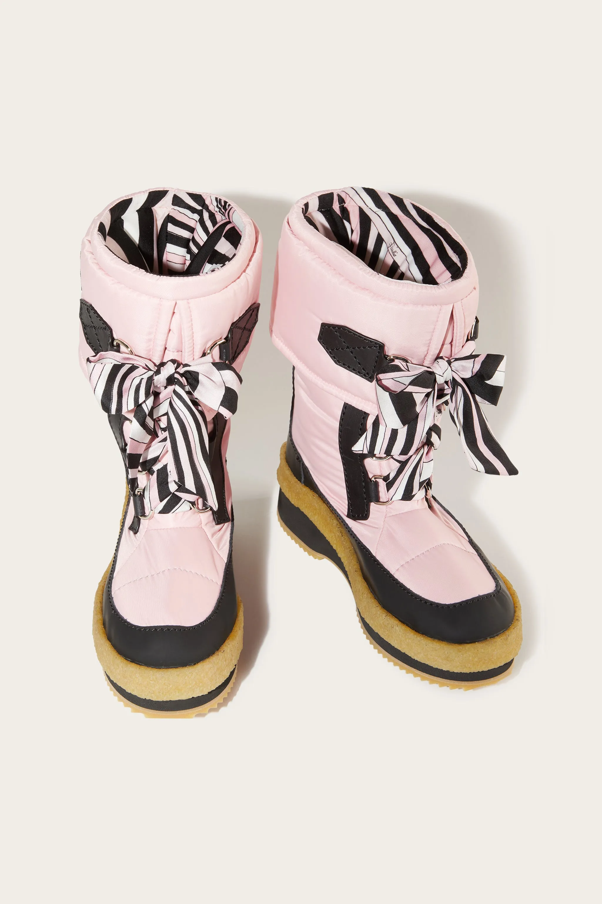 Iride-Print Snow Boots