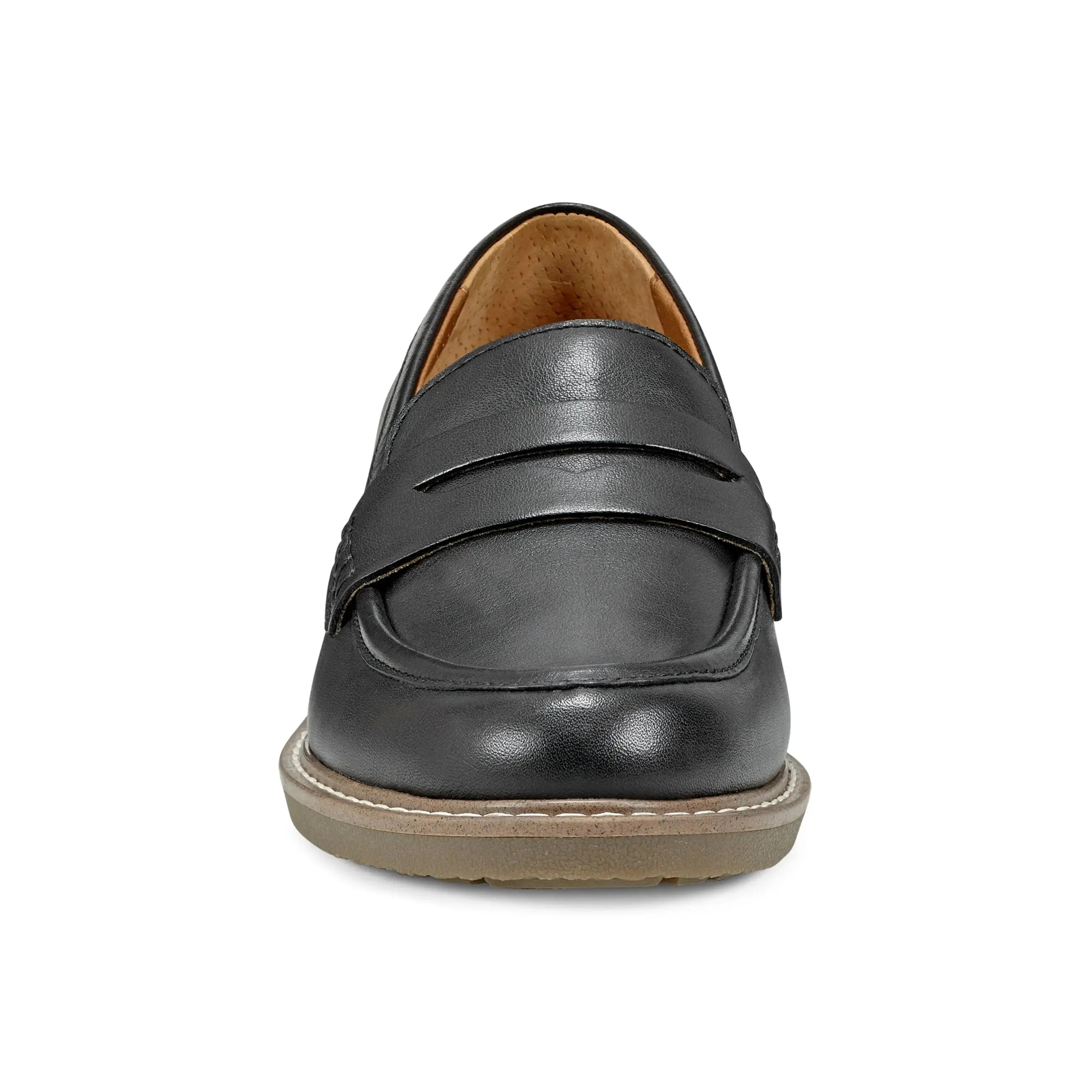 Javas Round Toe Casual Slip-on Penny Loafers