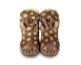 Kapi Exclusive | Giraffe | Brown Spotted Cow Hair