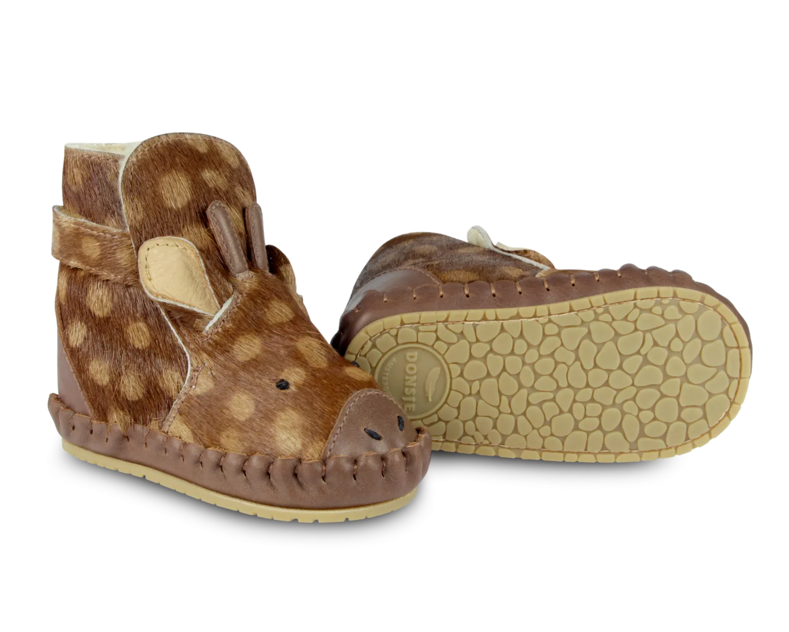 Kapi Exclusive | Giraffe | Brown Spotted Cow Hair