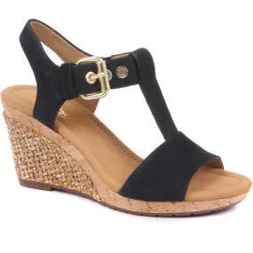 Karen Wedge T-Bar Sandals - KAREN2 / null