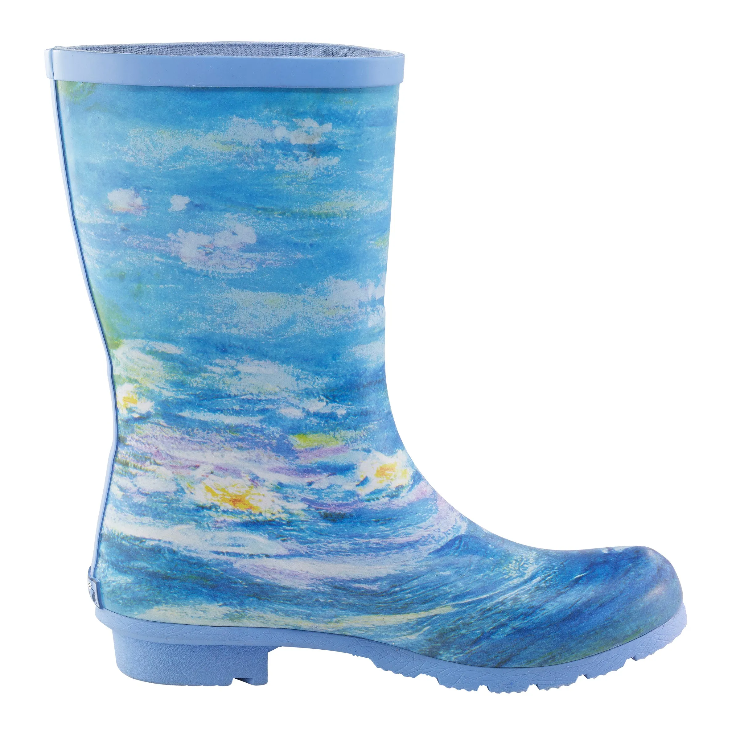 Monet Waterlilies Mid-Calf Rain Boot