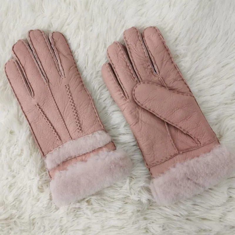 Sheepskin Lady Gloves