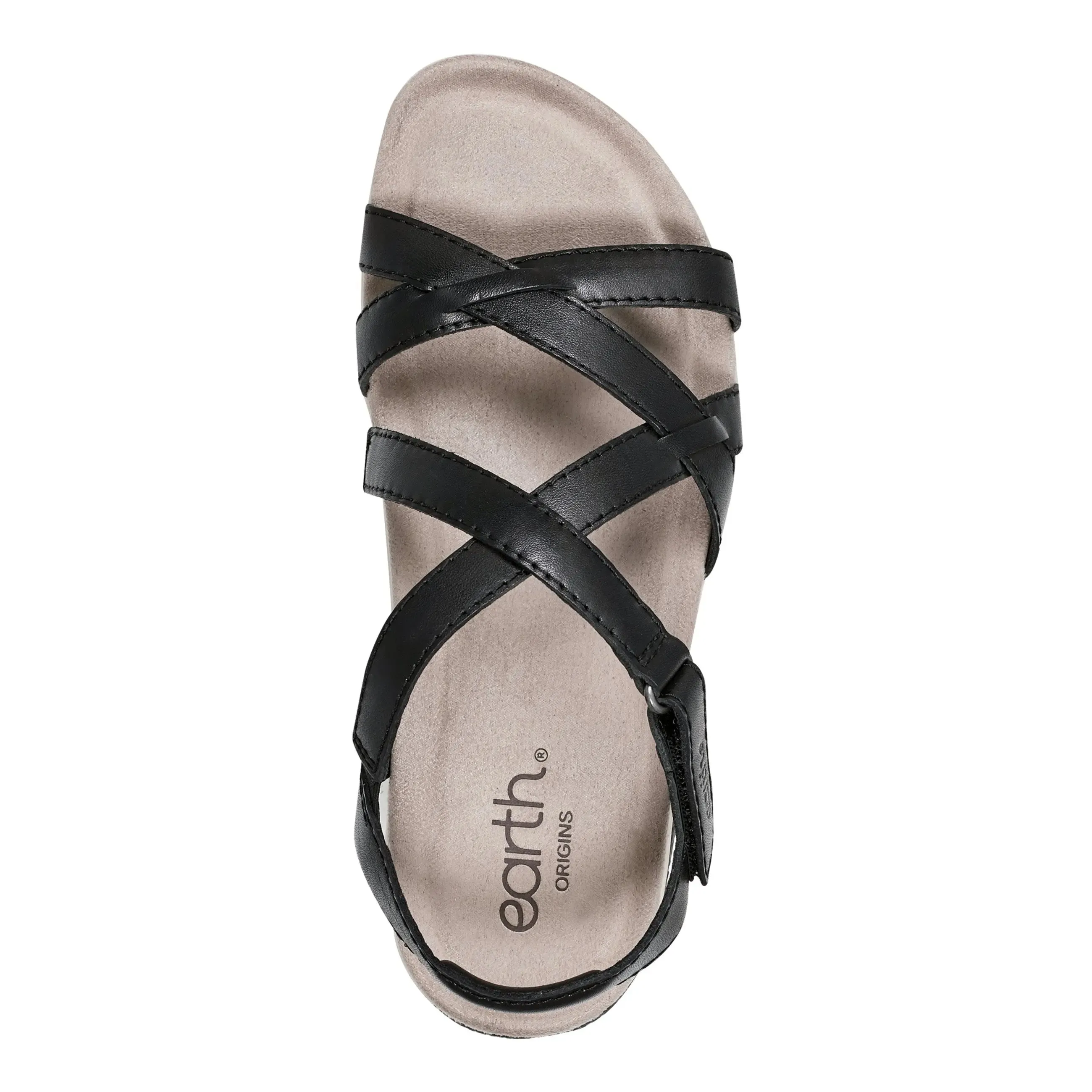 Sterling Casual Strappy Round Toe Flat Sandals