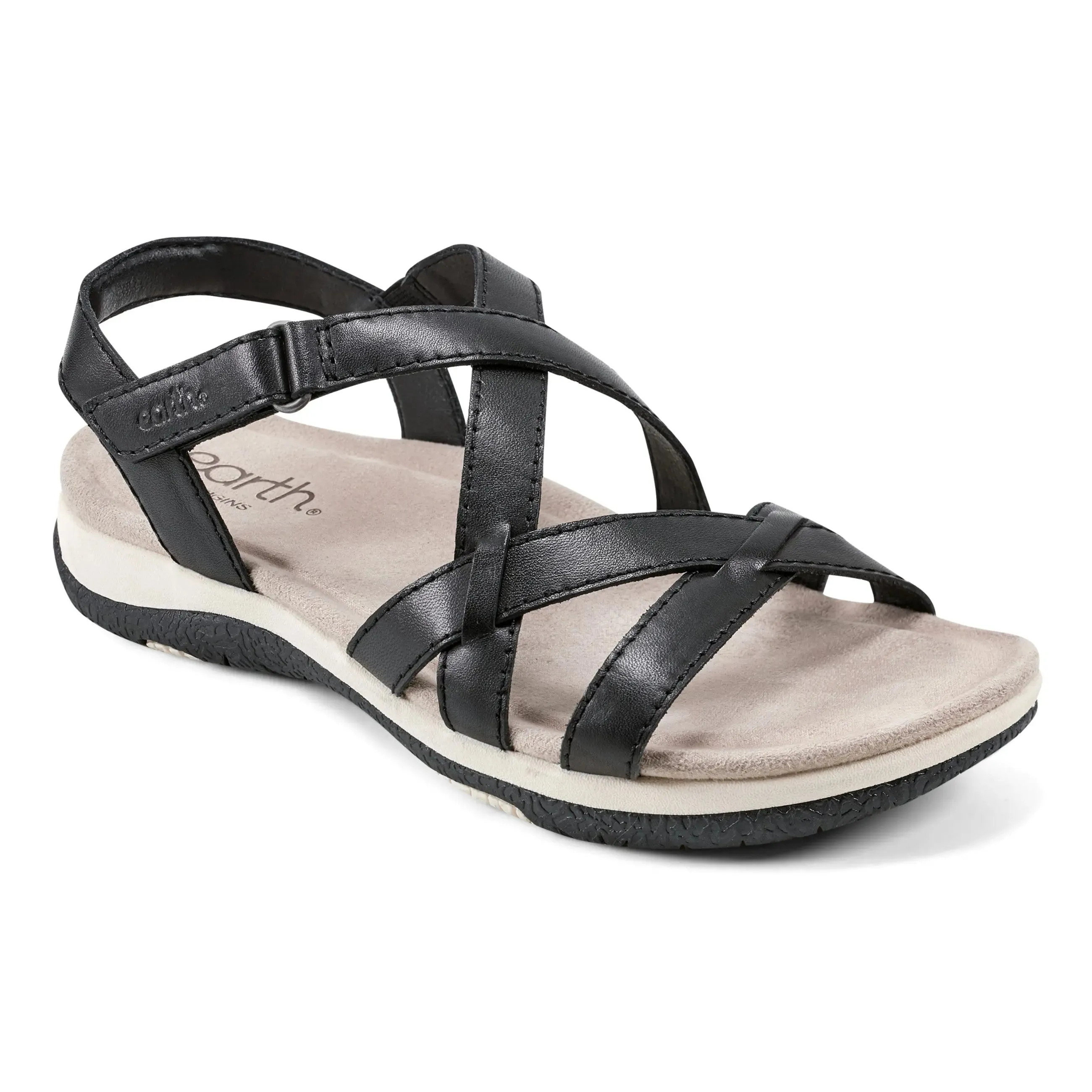 Sterling Casual Strappy Round Toe Flat Sandals