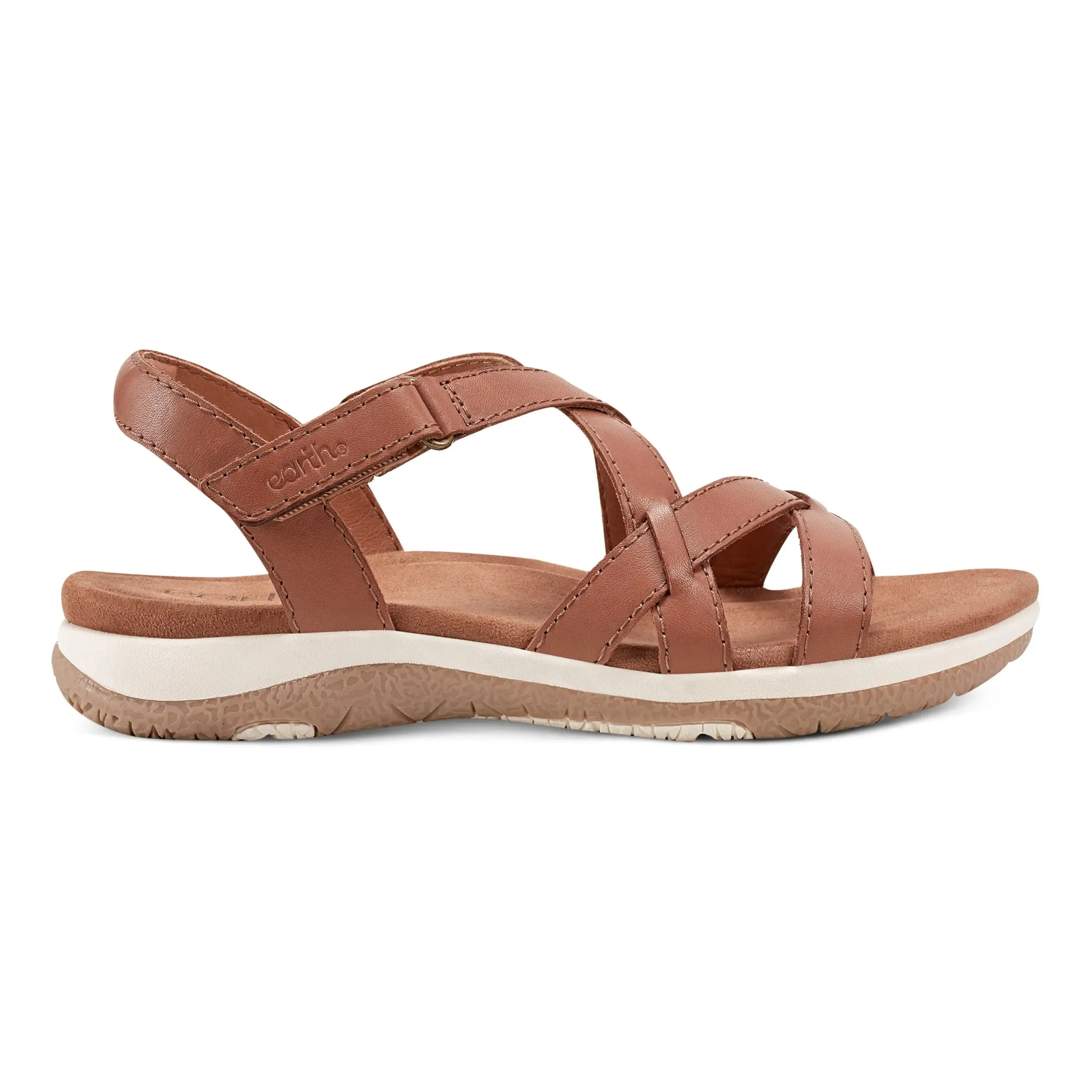 Sterling Casual Strappy Round Toe Flat Sandals