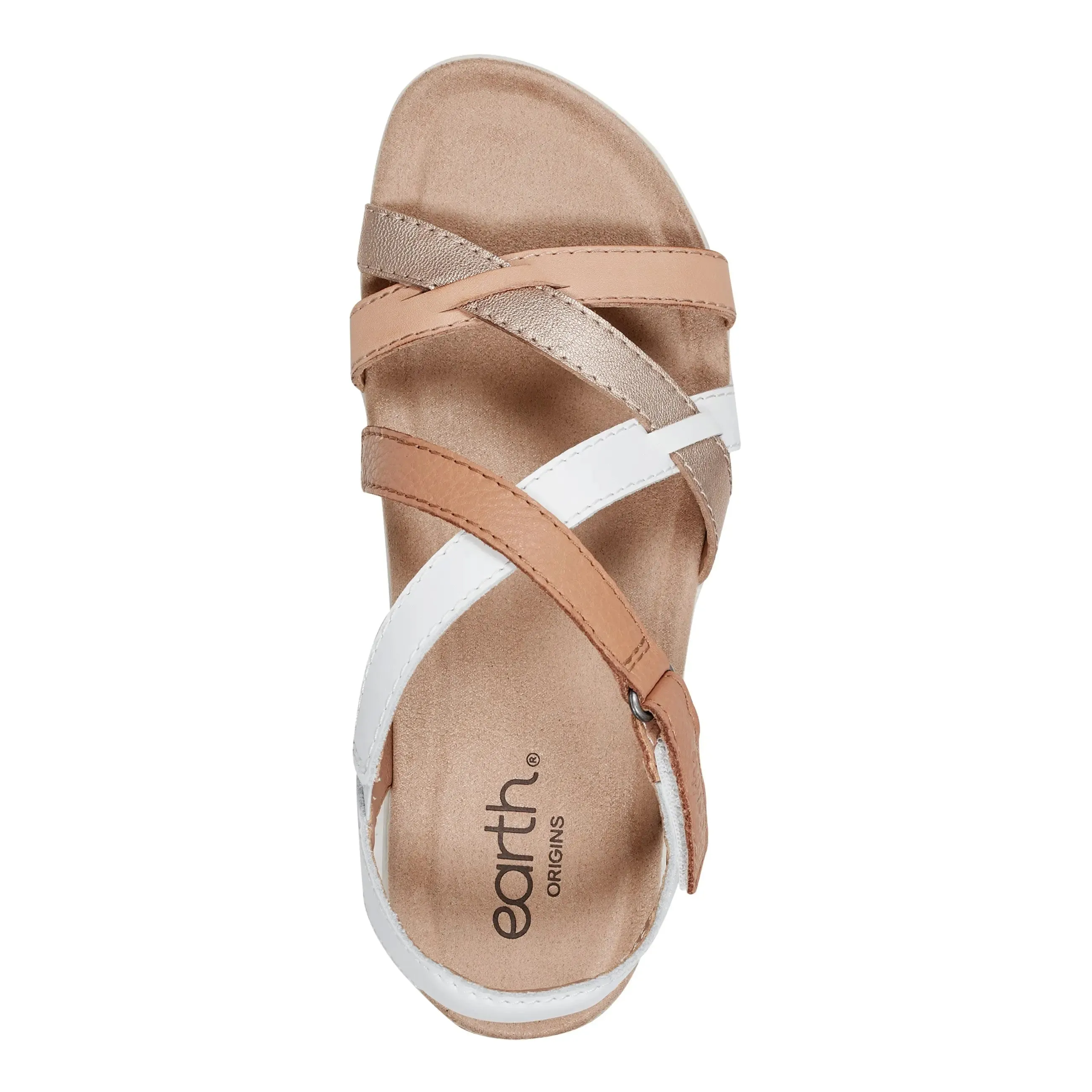 Sterling Casual Strappy Round Toe Flat Sandals