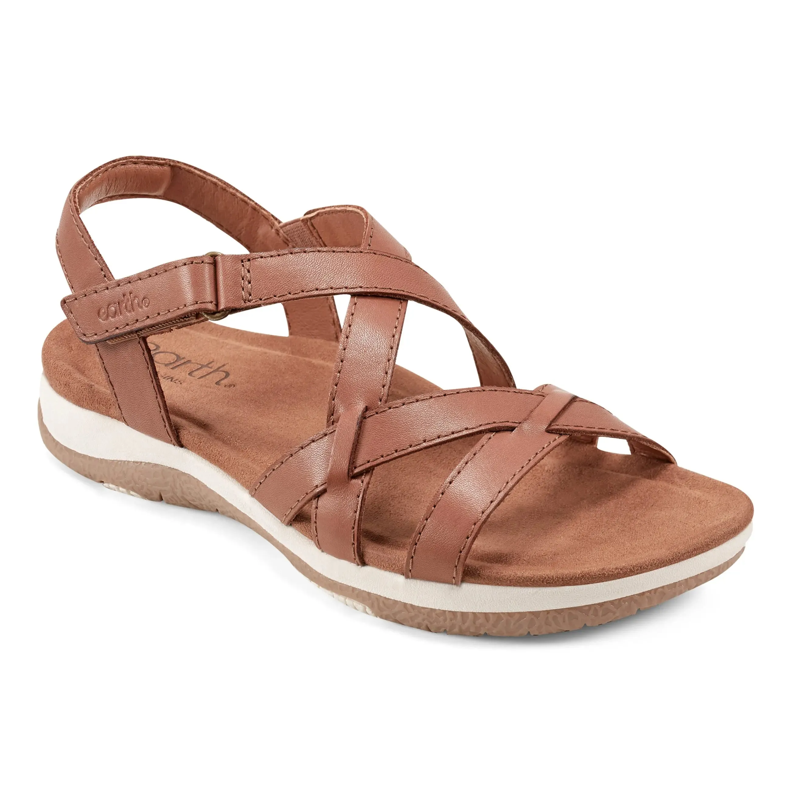 Sterling Casual Strappy Round Toe Flat Sandals