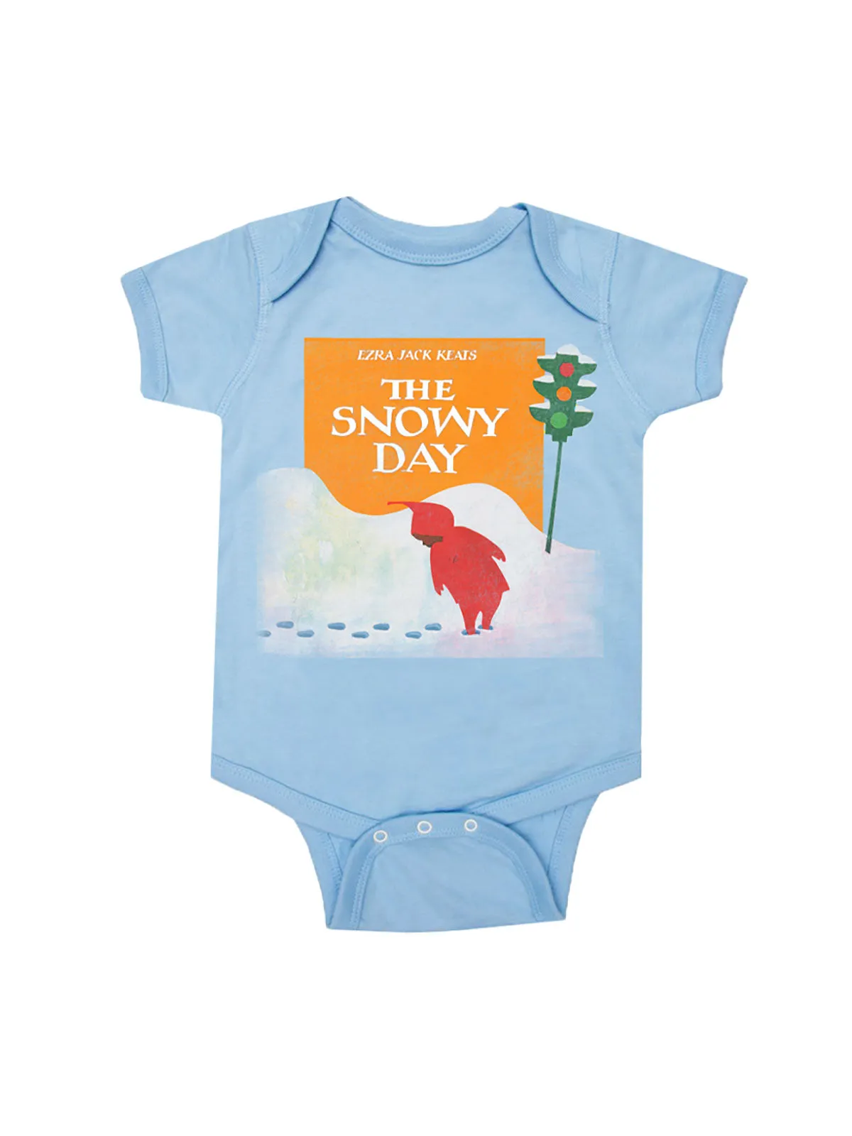 The Snowy Day baby bodysuit