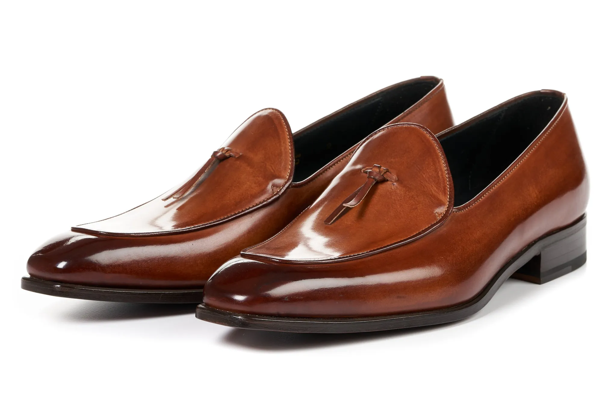 The Van Damme Belgian Loafer - Havana Brown