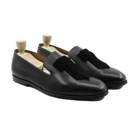 Warren - Men's Black Calf Leather Loafer